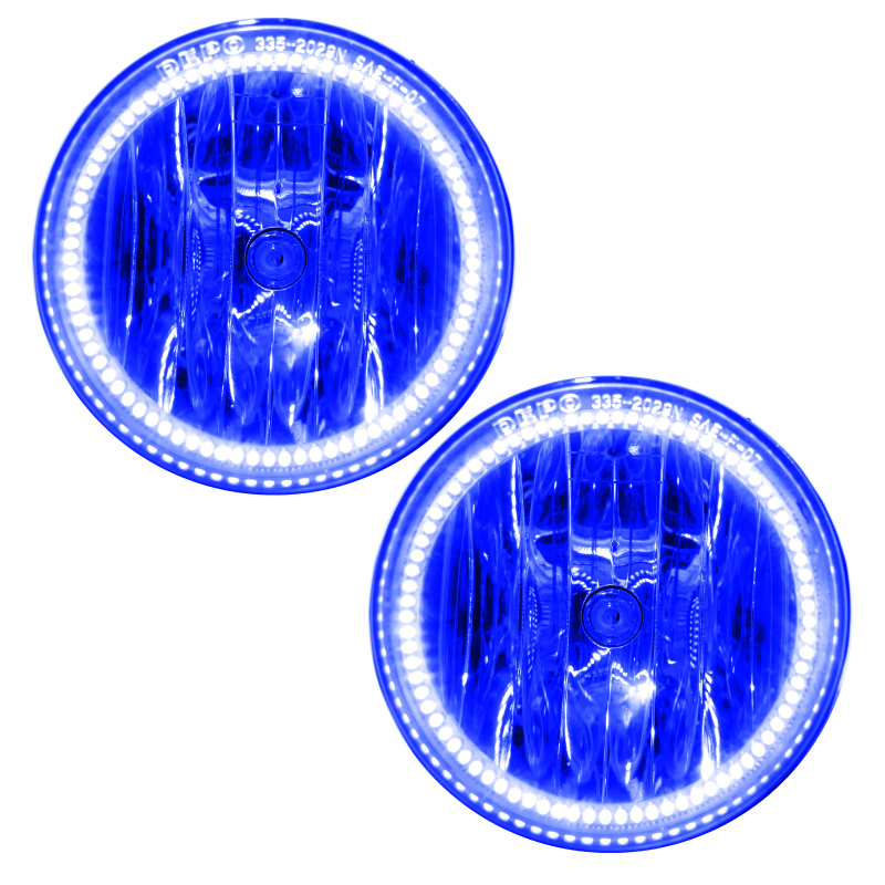 Ford Mustang Fog Light Halo Kit - ORACLE Lighting - Blue - `10-`12